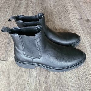 Calvin Klein Men’s Faux Leather boots